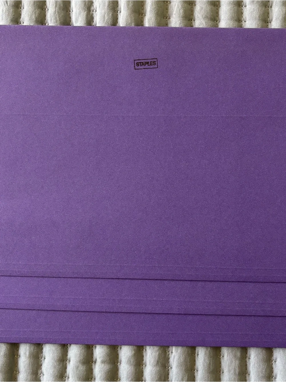 Staples Hanging File Folders - Letter Size - Assorted Colors - Qty. 22 - nice!